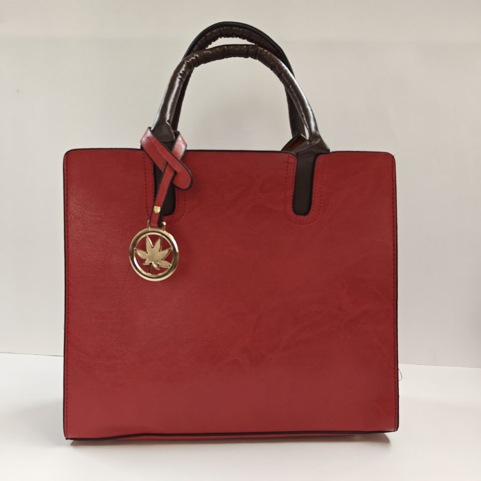 stylish red handbags for women
