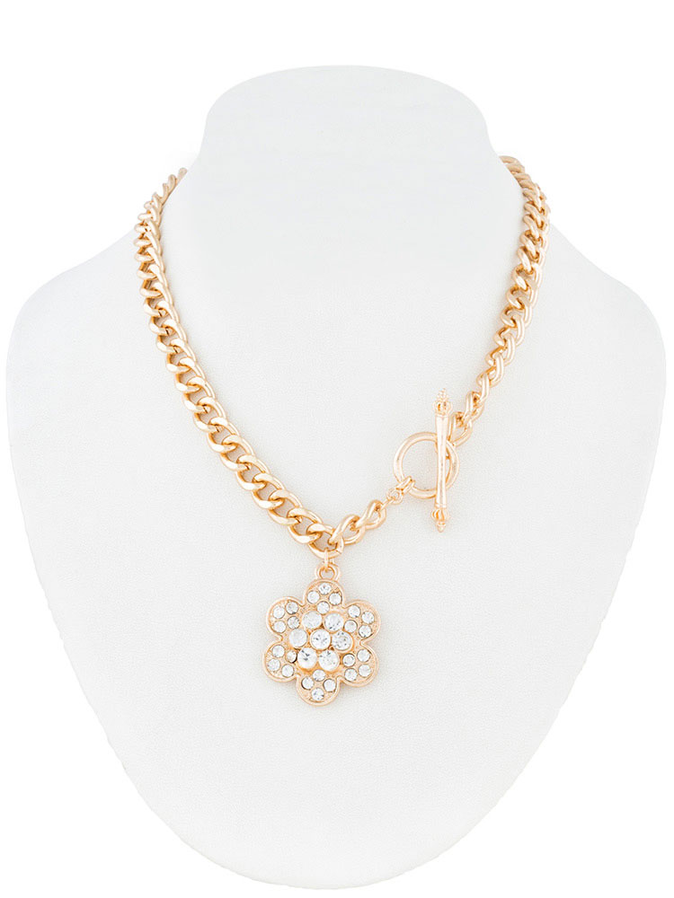 studded blingy party necklace