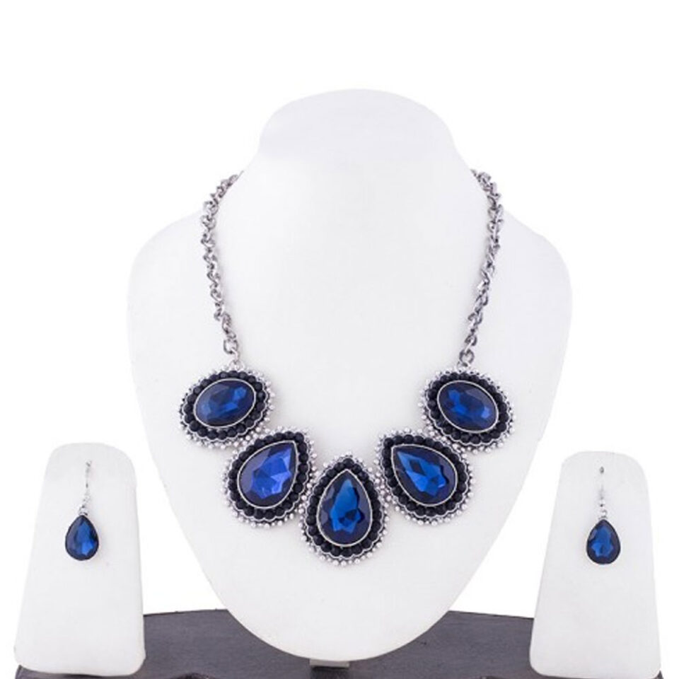 crystal necklace set for woman