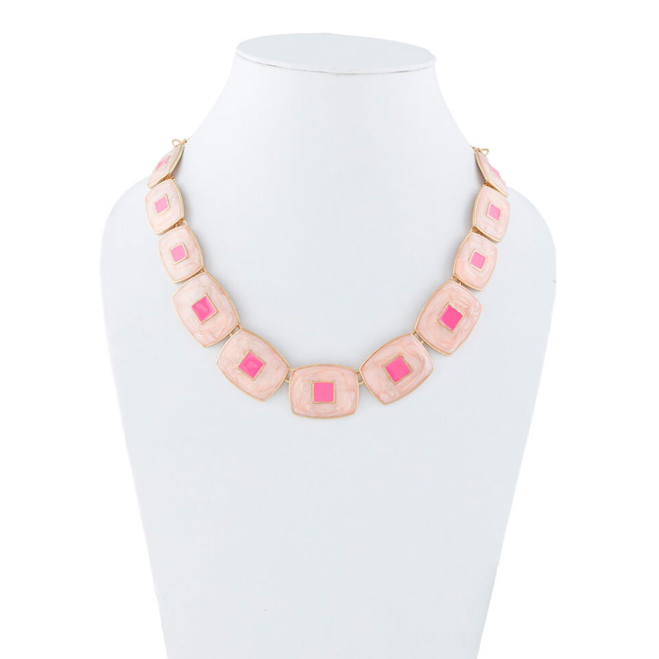 pink necklace for girl
