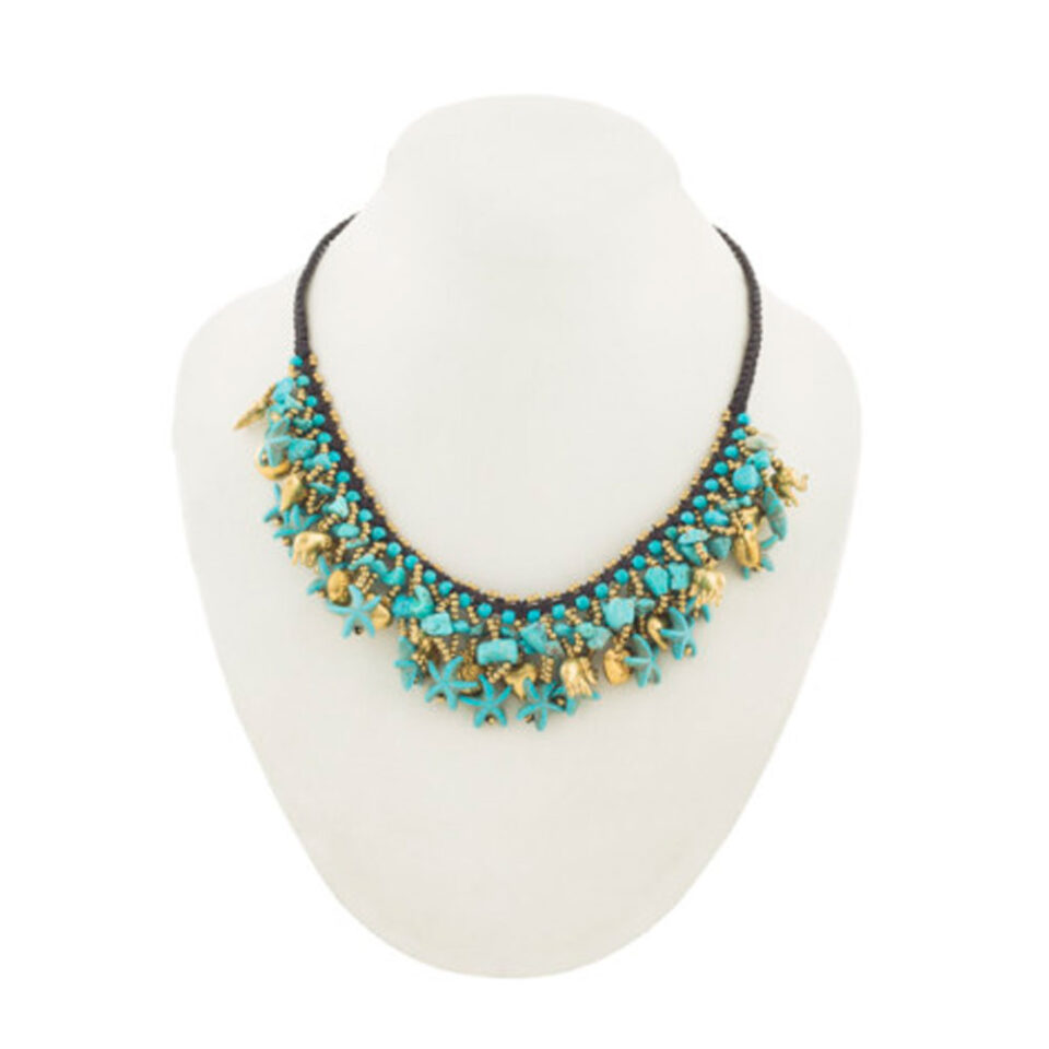 statement necklace for night party