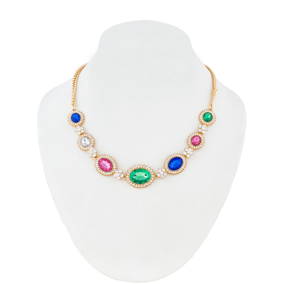 colorful party necklaces