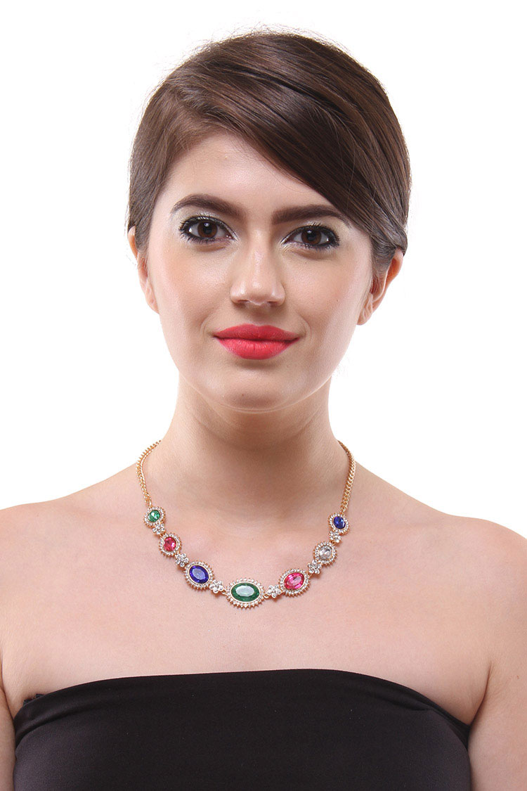 multi-color necklace