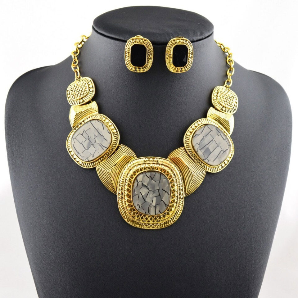 party necklace set for woman