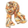 Orange Punch Silk Scarf