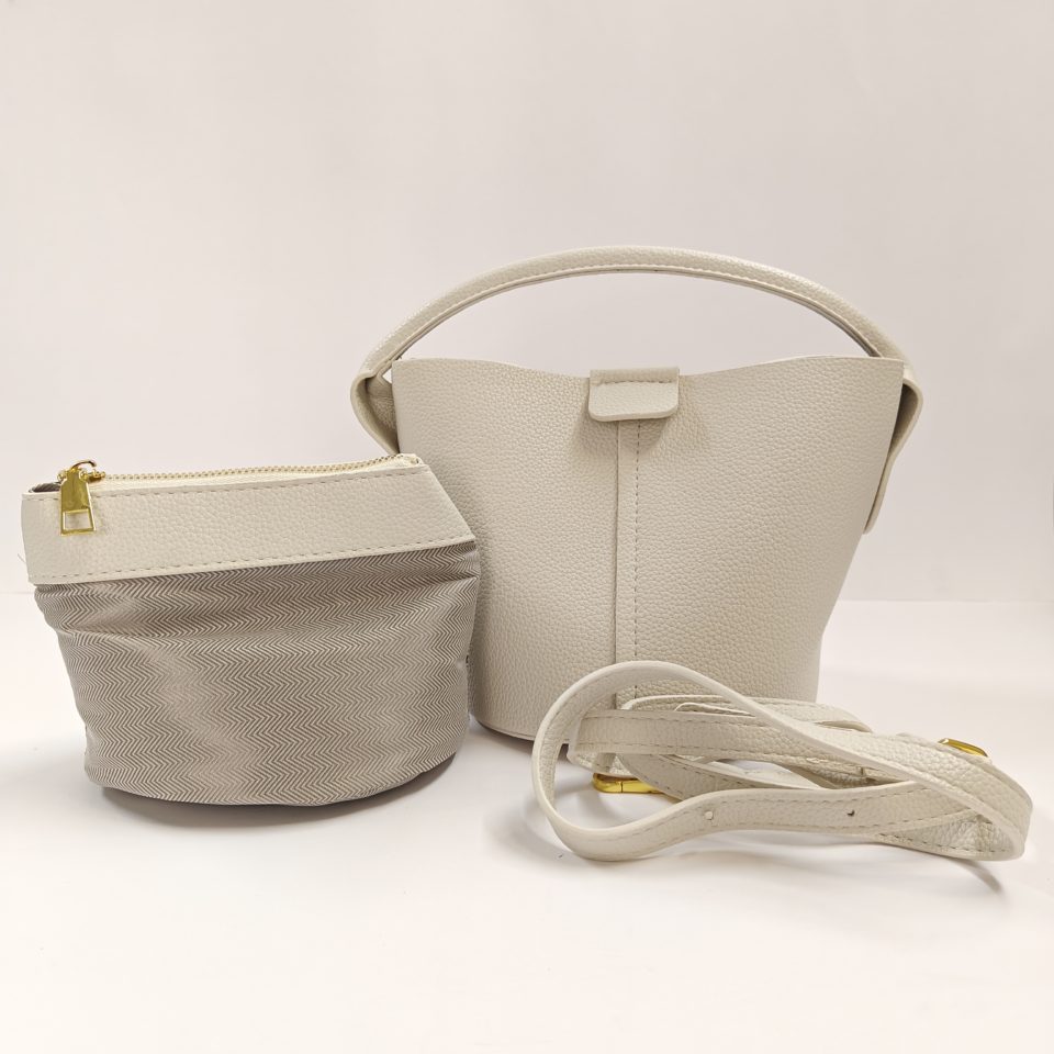 stylish white handbag for women