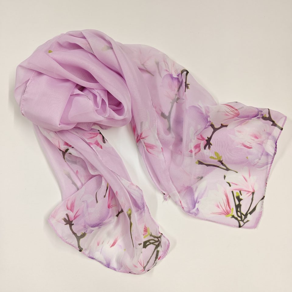 beautiful light pink summer scarfs for young ladys