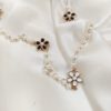 Belle Floral Pearl Necklace