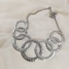 Bling Rings Silver Necklace