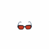 Square Bold Red Sunglasses