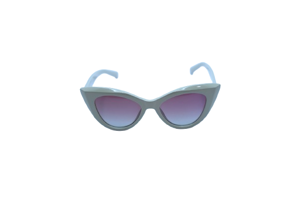 S26113 C4 deep beige cat eye sunglasses