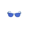 Crystal Blue Rectangular Sunglasses