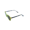 Lime Glow Oval Sunglasses