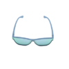 Aqua Semi-Rimless Sunglasses