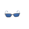 Blue Retro Slim Sunglasses