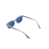 Blue Retro Slim Sunglasses