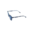 Blue Round Frame Polarized Sunglasses