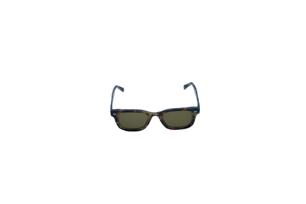 Tortoiseshell Square Polarized Sunglasses