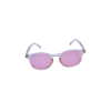 Round Pink Lens Sunglasses