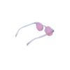 Round Pink Lens Sunglasses