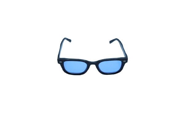 Blue Square Polarized Sunglasses