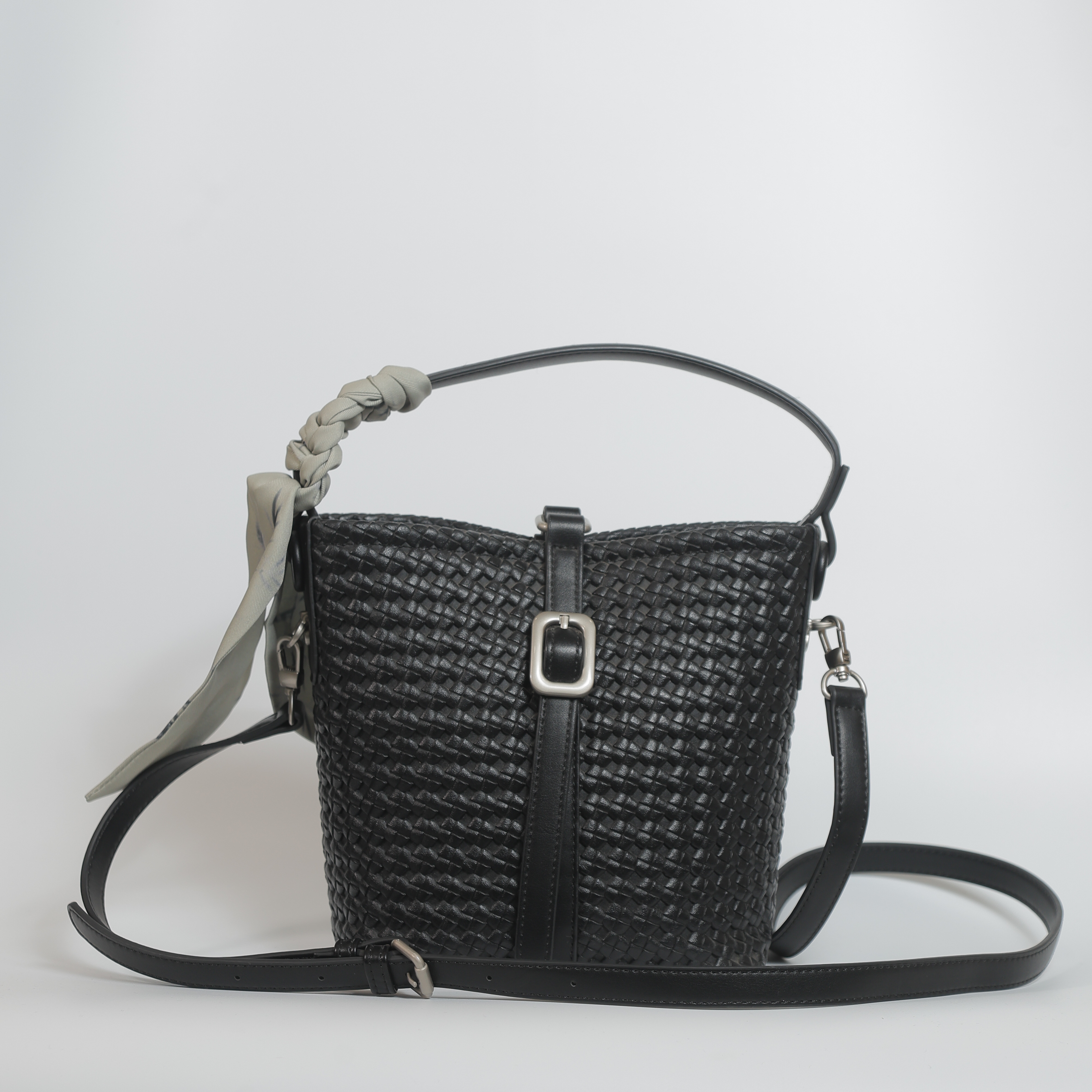 Black Relic Bucket Bag