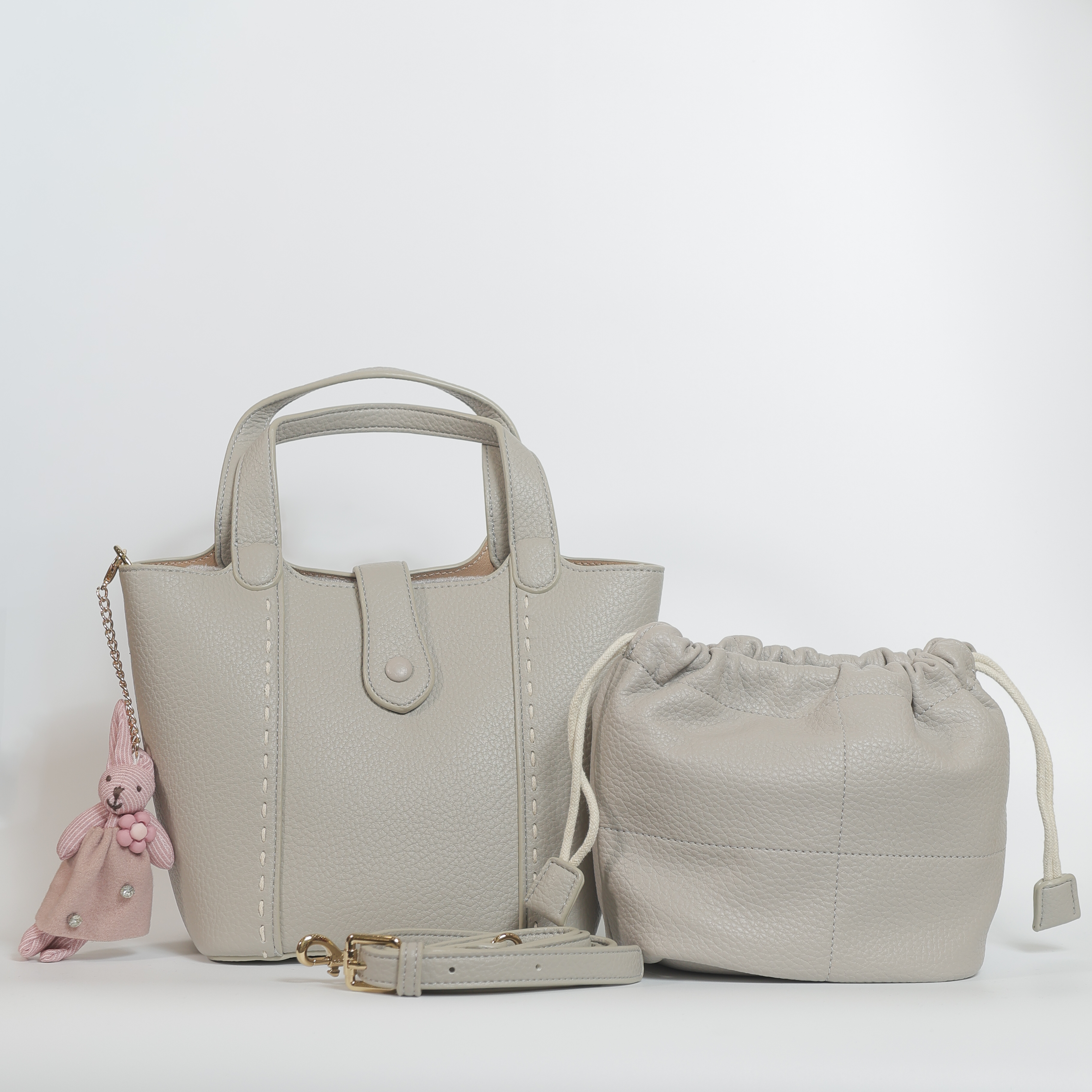 Elixor Grey Handbag