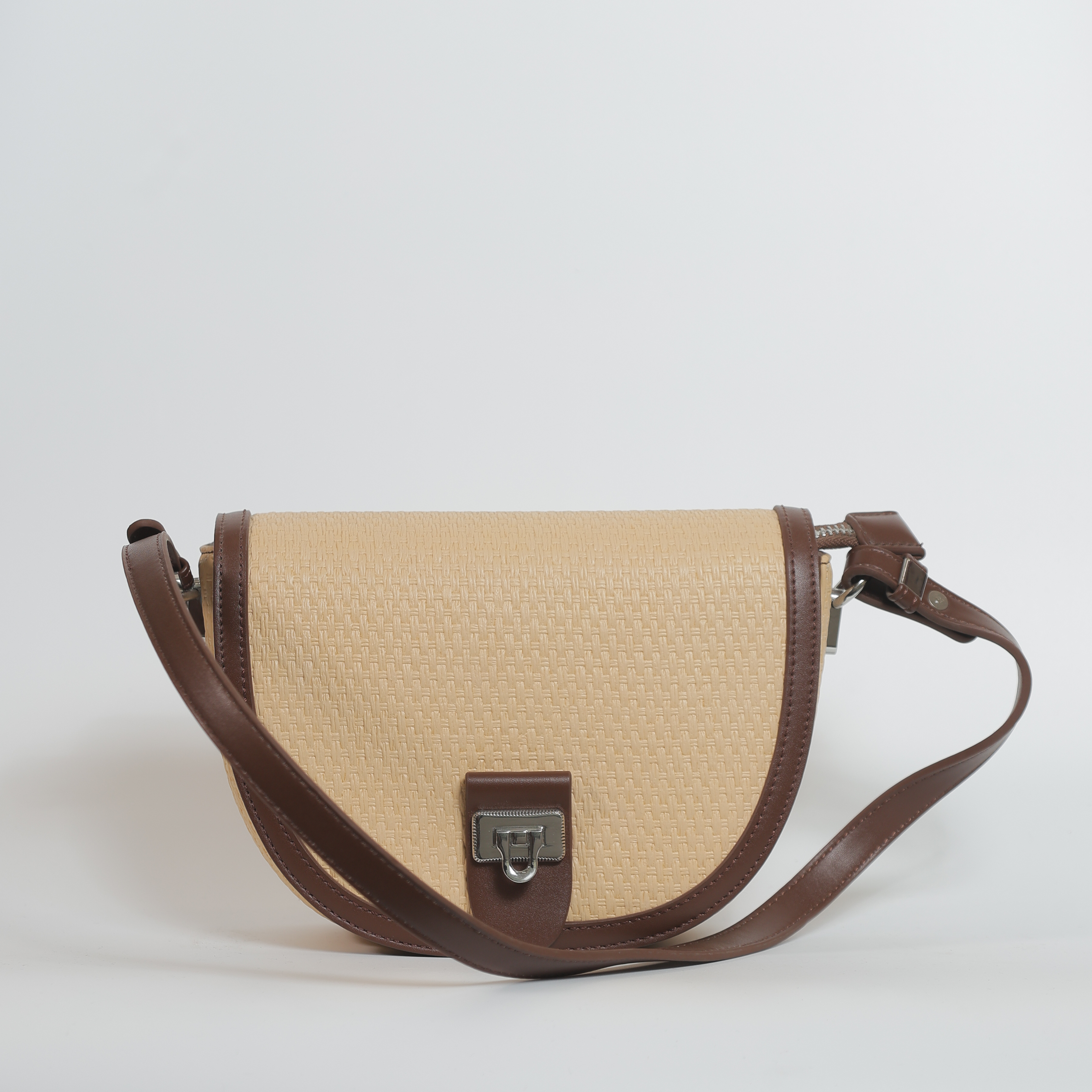 Fierra Half Moon Apricot Handbag