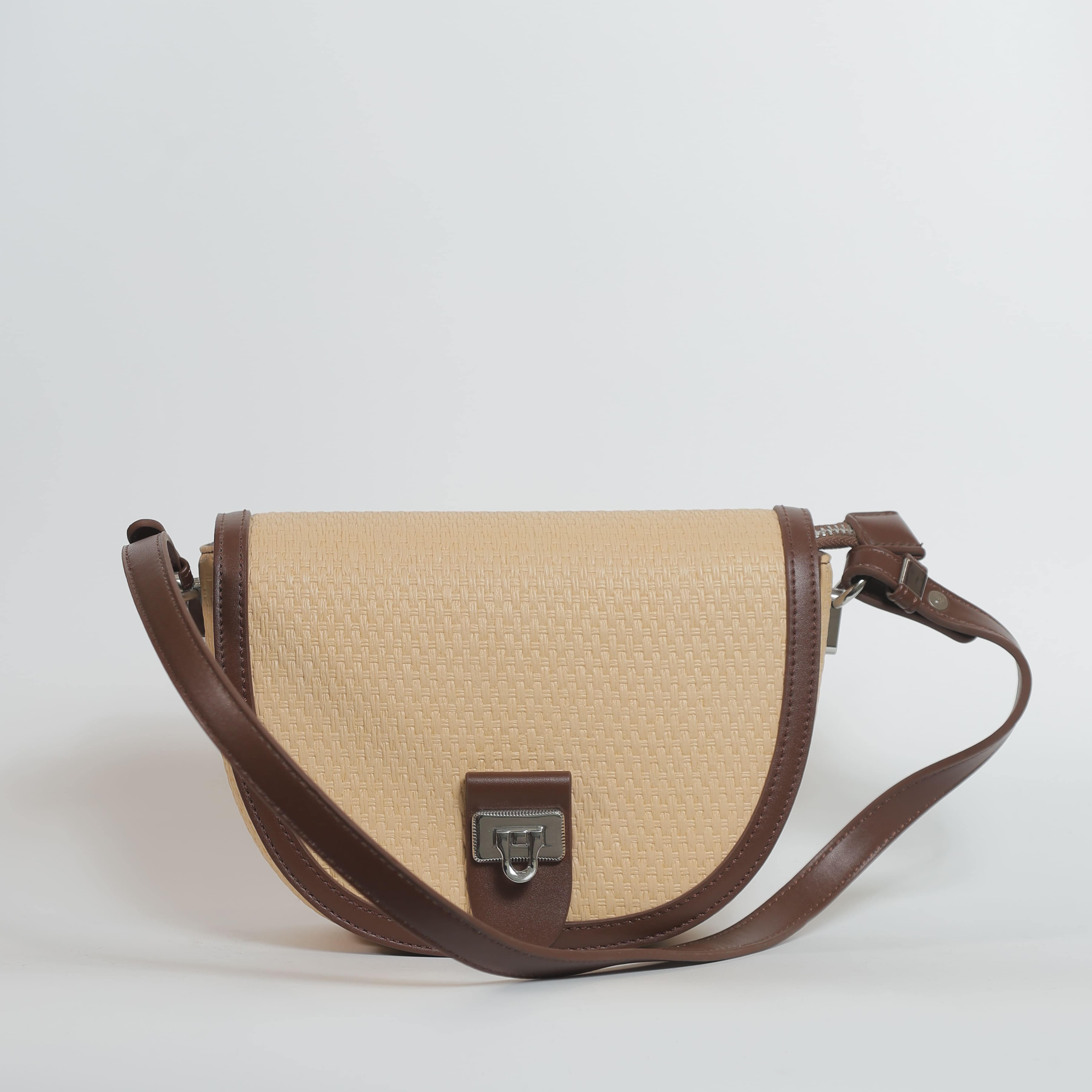 Fierra Half Moon Apricot Handbag