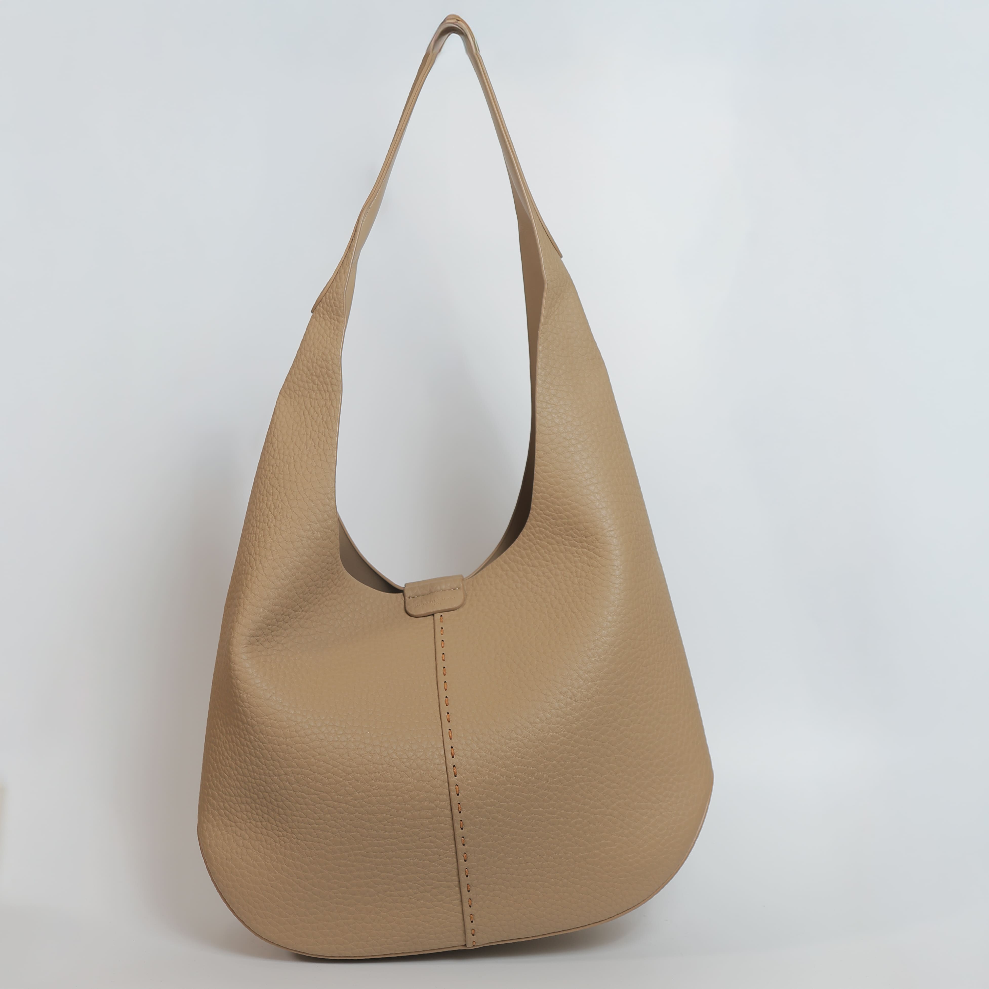 Vivelle Tote Brown Handbag