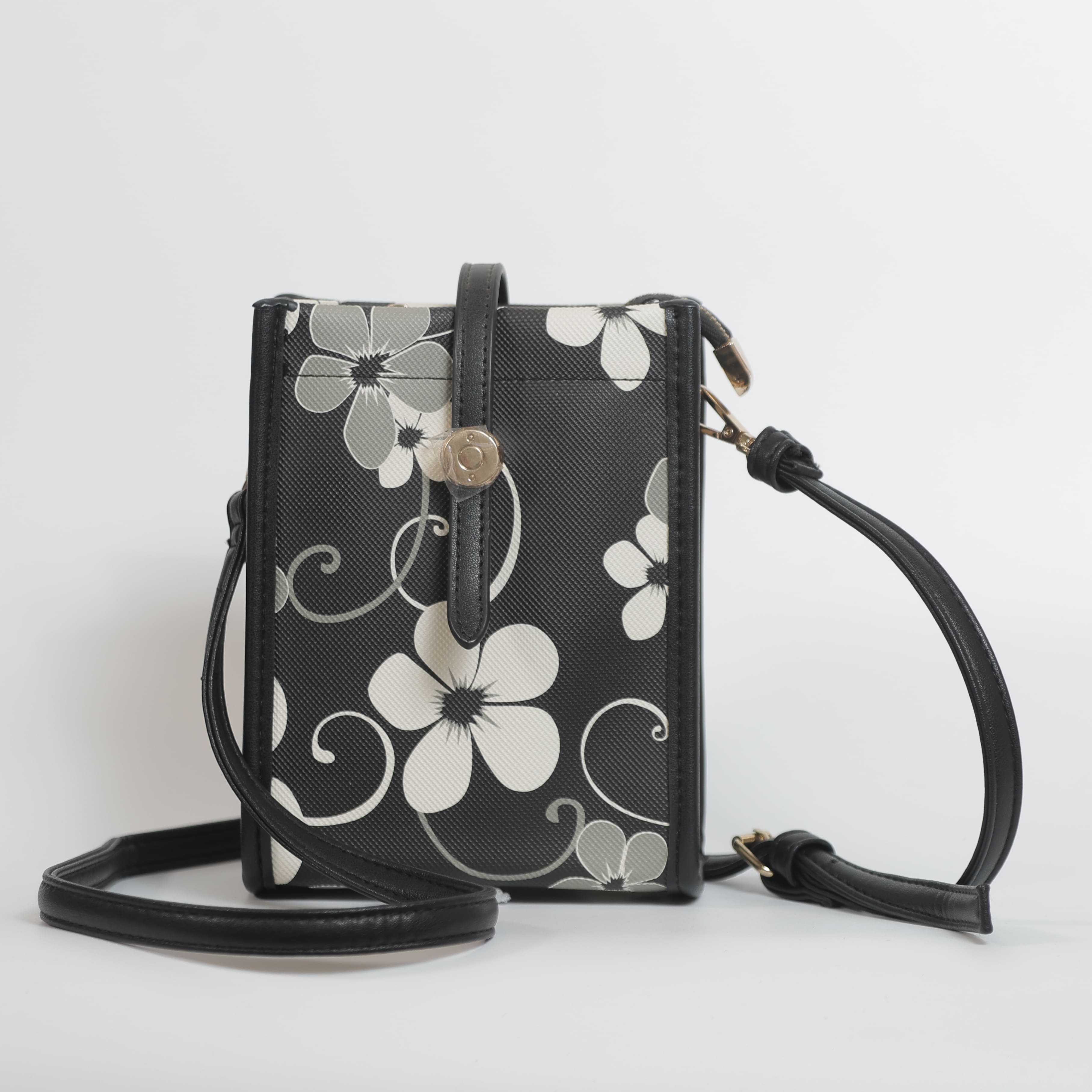 Drip Printed Handbag