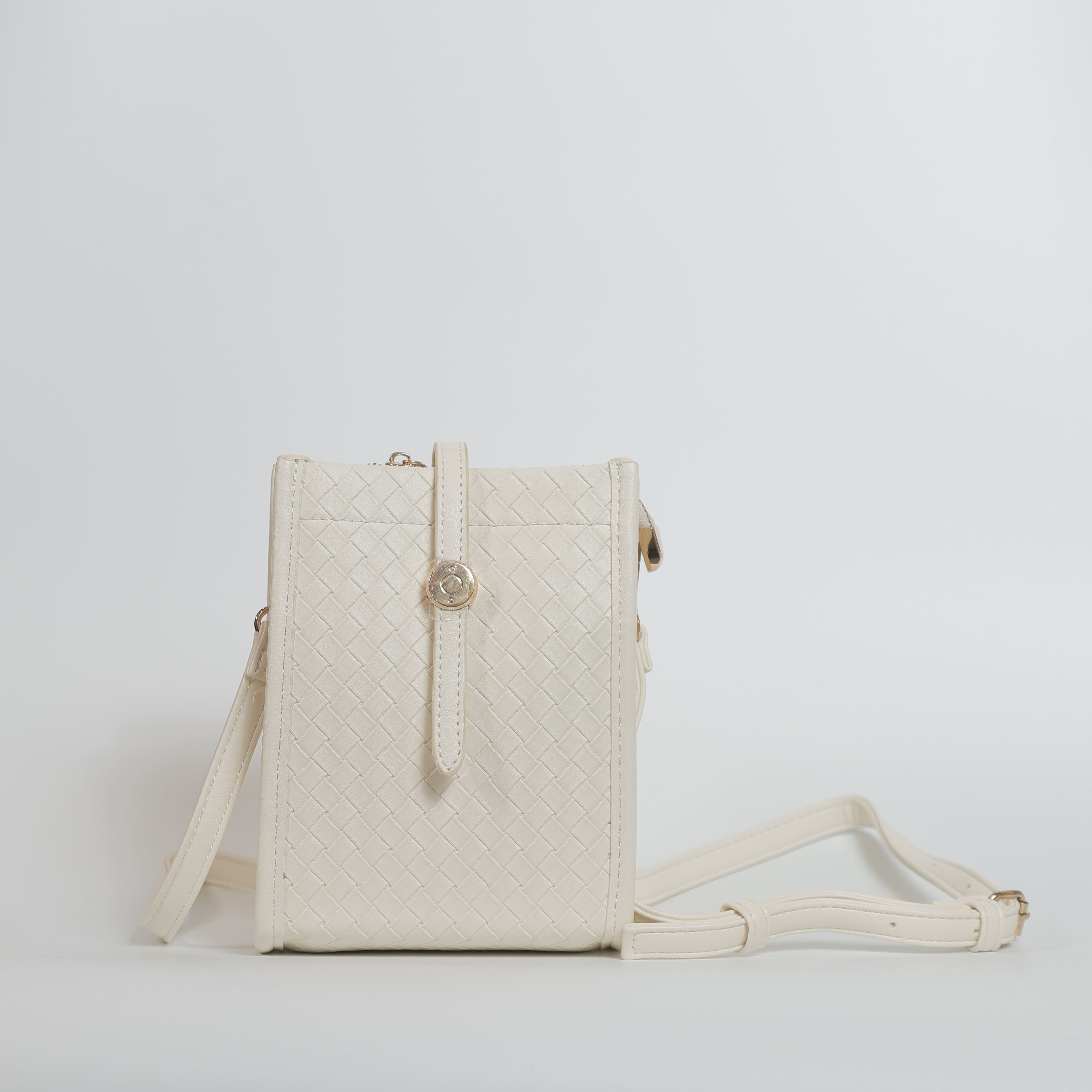 Drip White Handbag