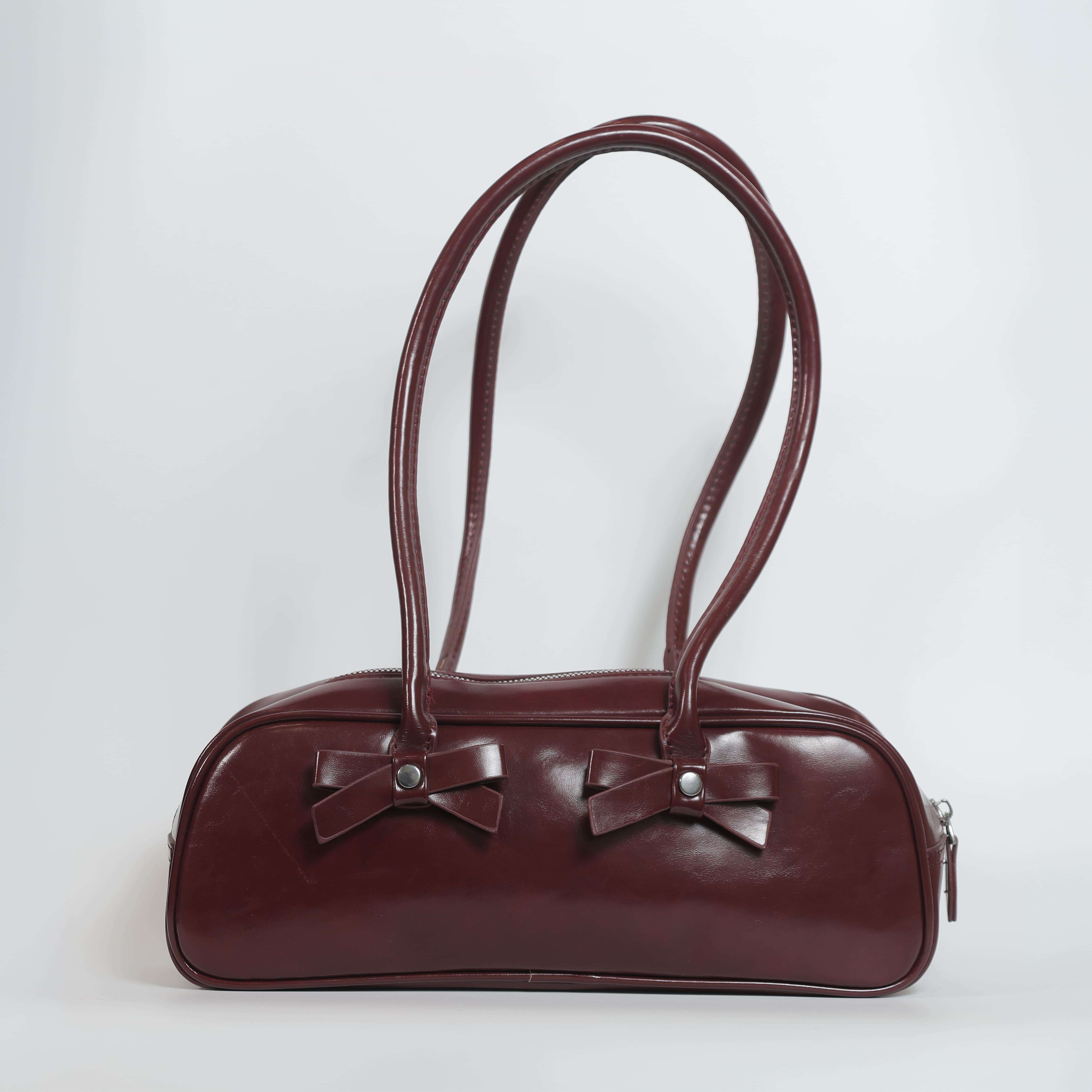 Hugo Burgundy Handbag